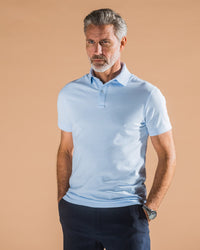 The Ambassador Polo | Light blue